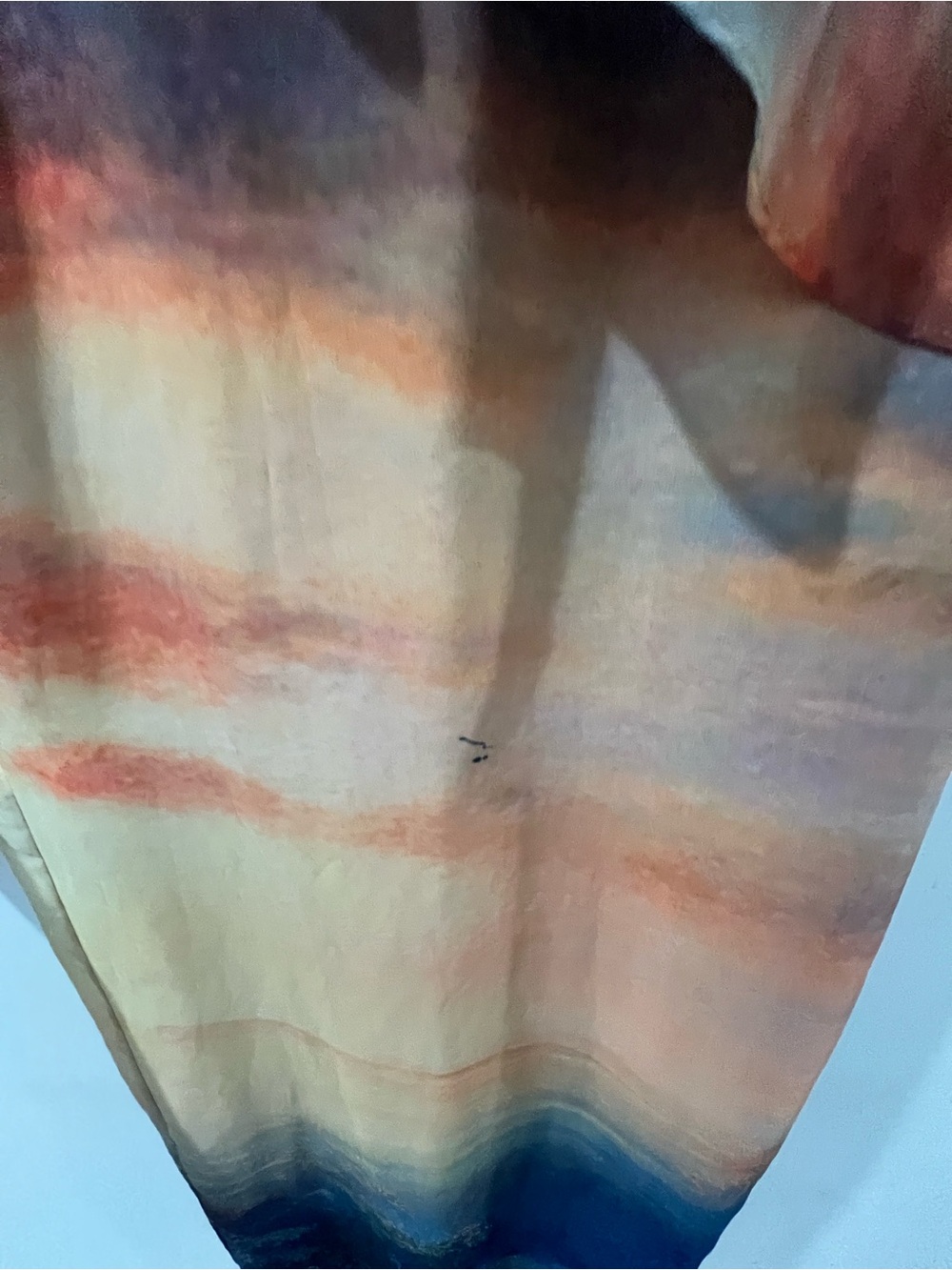 🥭 Mango 🌅 Ombre Maxi Dress in Orange and Blue - Picture 13 of 15